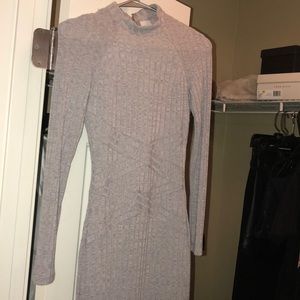 Gray party dress